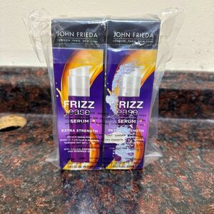 John Frieda Frizz-Ease Extra Strength 6 Effects Serum, 1.69 OZ. Pack of 2